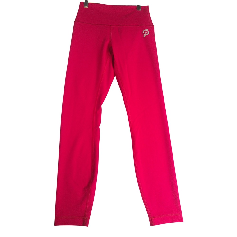 Lululemon Peloton High-Rise Cropped Leggings Hot Pink Women's Size Cycling 6